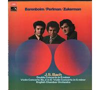 Johann Sebastian Bach - Daniel Barenboim / Itzhak Perlman / Pinchas Zukerman / English Chamber Orchestra - Double Concerto In D Minor, Violin Concerto No.2 In E, Violin Concerto In G Minor