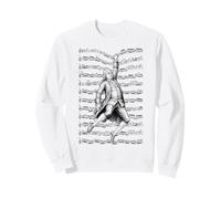 Johann Sebastian Bach Funny Compositeur Partition Musicien Sweatshirt
