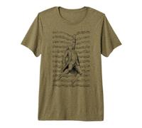 Johann Sebastian Bach Funny Compositeur Partition Musicien T-Shirt Haut de Gamme