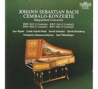 Johann Sebastian Bach - Igor Kipnis, Linda Schell-Pluth, David Schrader, David Hertzberg, Stuttgarter Kammerorchester, Karl Münchinger: Cembalo-Konzerte = Harpsichord Concertos [CD Album, Intercord]