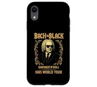 Johann Sebastian Bach in Black, Compositeur de Musique Classique Coque pour iPhone XR