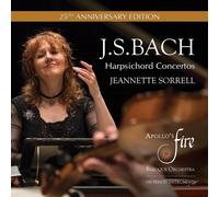 Johann Sebastian Bach – Concertos pour clavecin – CD – Édition du 25e anniversaire