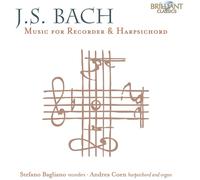 Johann Sebastian Bach J. S. Bach: Music for Recorder & Harpsichord (CD) Album