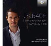 Johann Sebastian Bach J.S. Bach: Solo Cantatas for Bass, BWV56, 82 & 158 (CD)