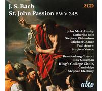 John Mark Ainsley et Catherine Bott – Passion selon St Jean, BWV 245 – CD