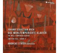 Jean-Sébastien Bach et Andreas Staier – The Well-Tempered Clavier, Book 2 – CD – Harmonia Mundi