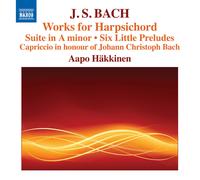 Johann Sebastian Bach – Œuvres pour Clavecin – CD – NAXOS