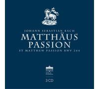 Johann Sebastian Bach – Matthäuspassion – Coffret CD (pack de 3) – Edel