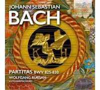 Johann Sebastian Bach Johann Sebastian Bach: Partitas BWV 825-830 (CD) Album