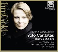 Johann Sebastian Bach Johann Sebastian Bach: Solo Cantatas BWV 35, 169, 170 (CD)