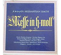 Johann Sebastian Bach - Karl Richter , - Johann Sebastian Bach - Karl Richter , - Messe In h-moll - Grammoclub Ex Libris - XL172 546