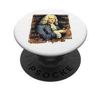 Johann Sebastian Bach Maître de Musique Classique PopSockets PopGrip Adhésif