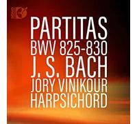 Johann Sebastian Bach – Partitas pour clavecin BWV 825–830 – CD – NAXOS