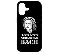 Johann Sebastian Bach Portrait Compositeur Classique Musique Bach Coque pour iPhone 17