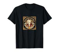 Johann Sebastian Bach Portrait Graphic Baroque Compositeur T-Shirt