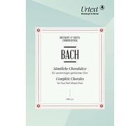 Johann sebastian bach : samtliche choralsatze - complete chorales for four-part mixed choir