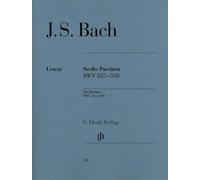 Johann sebastian bach : six partitas bwv 825-830 - piano ou clavier