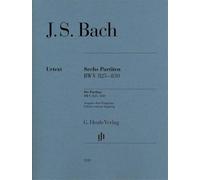 Johann sebastian bach : six partitas bwv 825-830 - piano ou clavier - sans les doigtes
