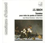 Johann Sebastian Bach Sonata for Viola Da Gamba and Harpsichord Obligato (CD)