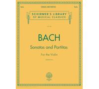 Johann Sebastian Bach | Sonates et Partitas pour violon solo partition classique pour violonistes intermédiaires à avancés | Œuvre baroque complète pour étude musicale et interprétation