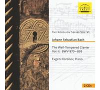 Johann Sebastian Bach: The Well-Tempered Clavier, Vol. 2- BWV 870-893 (2002-05-03)