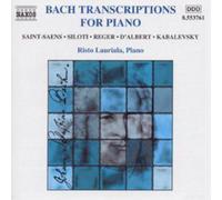 Johann Sebastian Bach Transcriptions for Piano (CD) Album