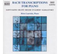Johann Sebastian Bach Transcriptions for Piano (CD) Album
