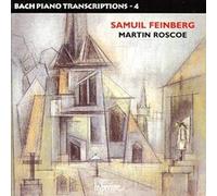 Johann Sebastian Bach : Transcriptions pour Piano, Volume 4 : Samuel Feinberg