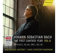 Johann Sebastian Bach - Vision Bach, Vol. 6 - The First Cantata Year - Bwv 243.1, 40, 64, 190.1, 153 & 65 [Compact Discs]