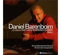 Johann Sebastian Bach Well Tempered Clavier Book 1, The (Barenboim) (CD) Album