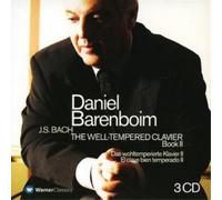 DANIEL BARENBOIM - WOHLTEMPERIERTES KLAVIER 2 3CD SOLOINSTRUMENT NEUF BACH