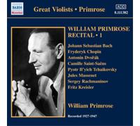 Johann Sebastian Bach William Primrose Recital - Volume 1 (CD) Album
