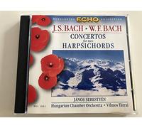 Johann sebastian & wilhelm friedemann bach concertos pour 2 clavecins