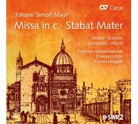 Johann Simon Mayr: Missa In C - Stabat Mater [Cd]
