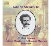 Johann Strauss II 100 Most famous waltzes volume 9 (CD) Album