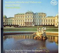 Johann Strauss Sr. Und Johann Strauss Jr. , Orchester Der Wiener Staatsoper , Anton Paulik - Berühmte Märsche Und Walzer Von Johann Strauss, Vater Und Sohn - Music For Pleasure - MFP 6024