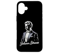 Johann Strauss Viennois Valse Musique Roi Valse Opérette Coque pour iPhone 16 Plus