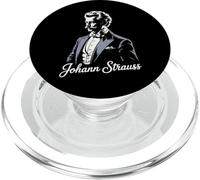 Johann Strauss Viennois Valse Musique Roi Valse Opérette PopSockets PopGrip pour MagSafe