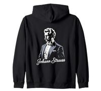 Johann Strauss Viennois Valse Musique Roi Valse Opérette Sweat à Capuche