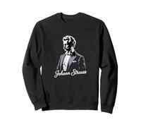 Johann Strauss Viennois Valse Musique Roi Valse Opérette Sweatshirt