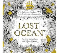 Johanna Basford - Lost Ocean An Inky Adventure Colouring Book - Pa - F245z