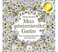 Johanna Basford Mein geheimnisvoller Garten: Jubiläumsausgabe (Poche)