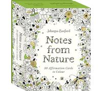 Johanna Basford's Notes from Nature: 30 Affirmations Cards to Colour