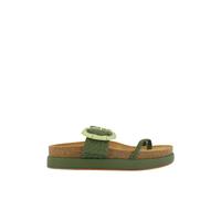 Johanna Ortiz - Sandales Romantiques Vertes - Femme - Chaussures - Vert - Taille: 38 EU