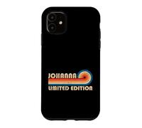Johanna Retro 70s 80s Sunset Stripe Coque pour iPhone 11