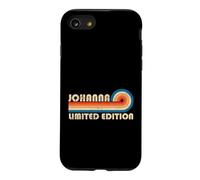Johanna Retro 70s 80s Sunset Stripe Coque pour iPhone SE (2020) / 7/8