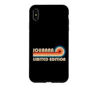 Johanna Retro 70s 80s Sunset Stripe Coque pour iPhone XS Max