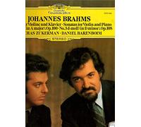 Johannes Brahms â€" Pinchas Zukerman Â· Daniel Barenboim - Sonaten Für Violine Und Klavier · Sonatas For Violin And Piano - No.2 A-dur (In A Major),Op.100 · No.3 d-moll (In D Minor),Op.108