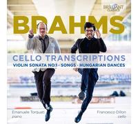 Johannes Brahms Brahms: Cello Transcriptions (CD) Album