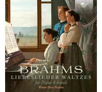 Johannes Brahms Brahms: Liebeslieder Waltzes for Piano 4-hands (CD) Album